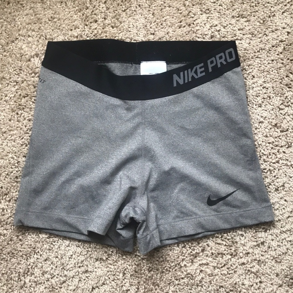 Nike pro booty shorts